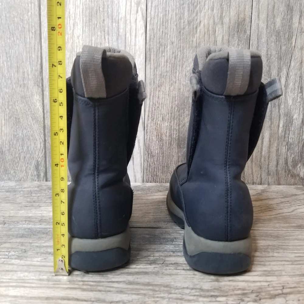 Land's End Velcro Snow Boots Blue Unisex Size 10M